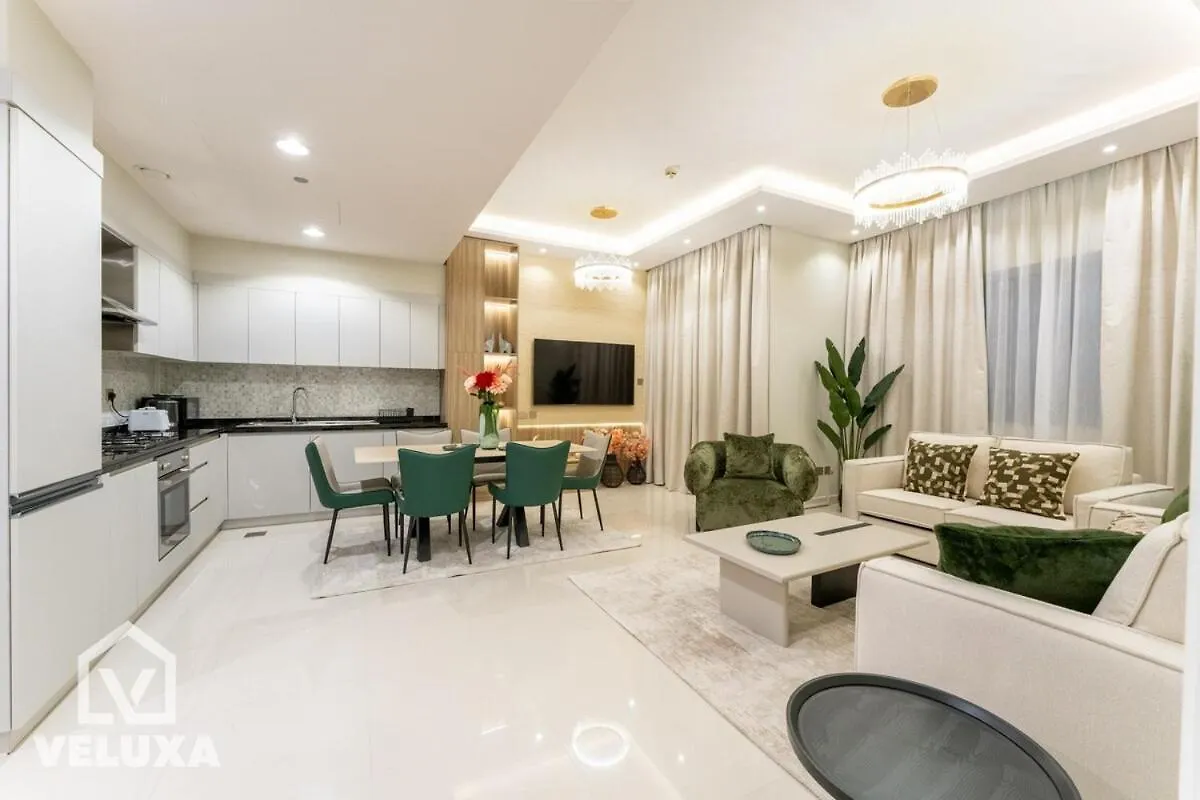 Apartment Veluxa-Luxe 2Bed 2 Min Walk To Dubai Mall